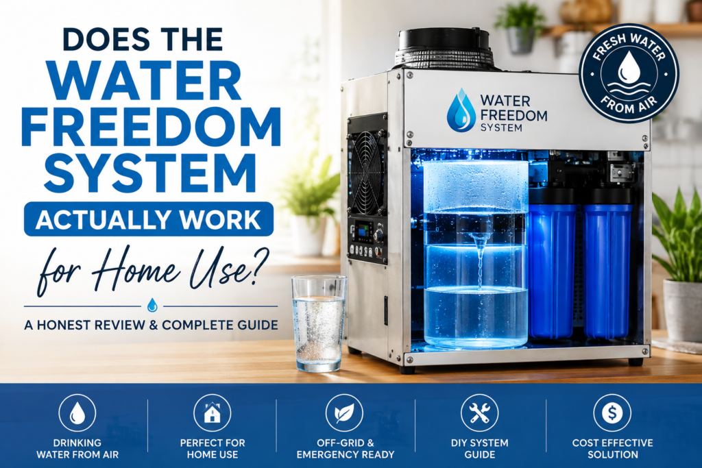 Does the Water Freedom System Actually Work for Home Use?